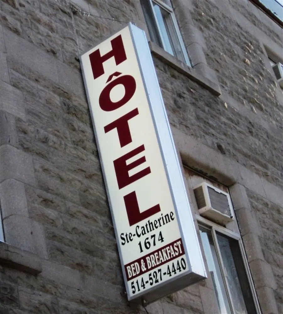 Hotel Ste-Catherine Montréal